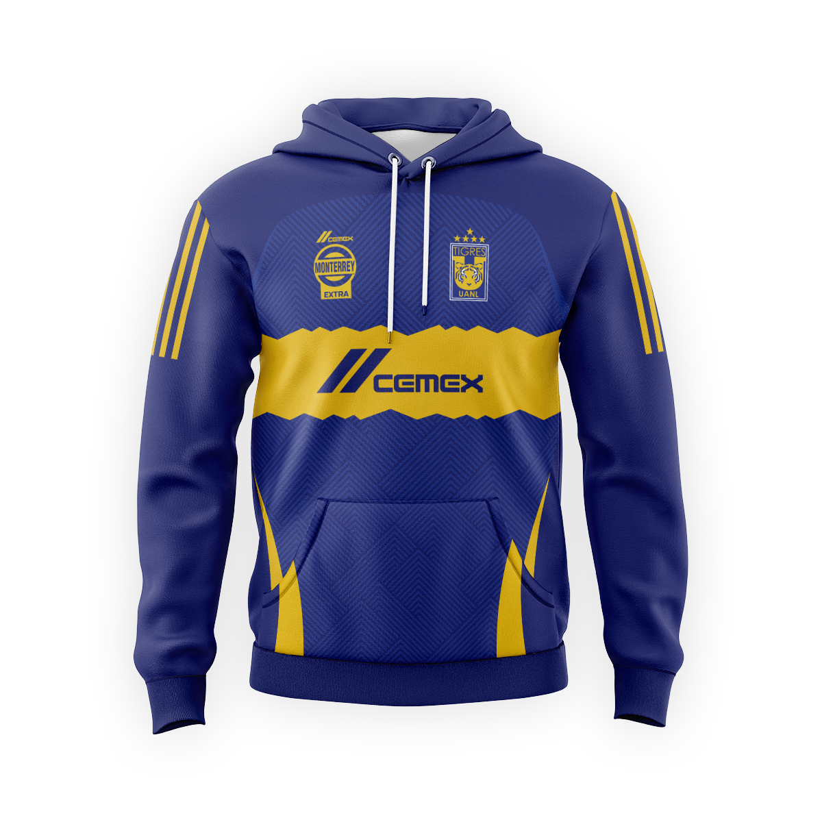 Sudadera fashion de tigres uanl