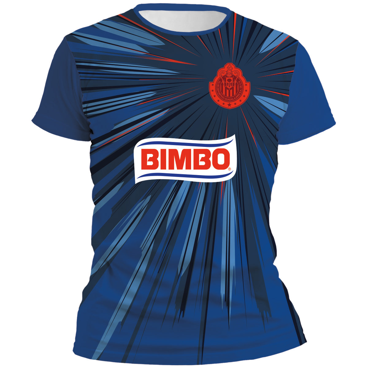 Camisa chivas shops azul