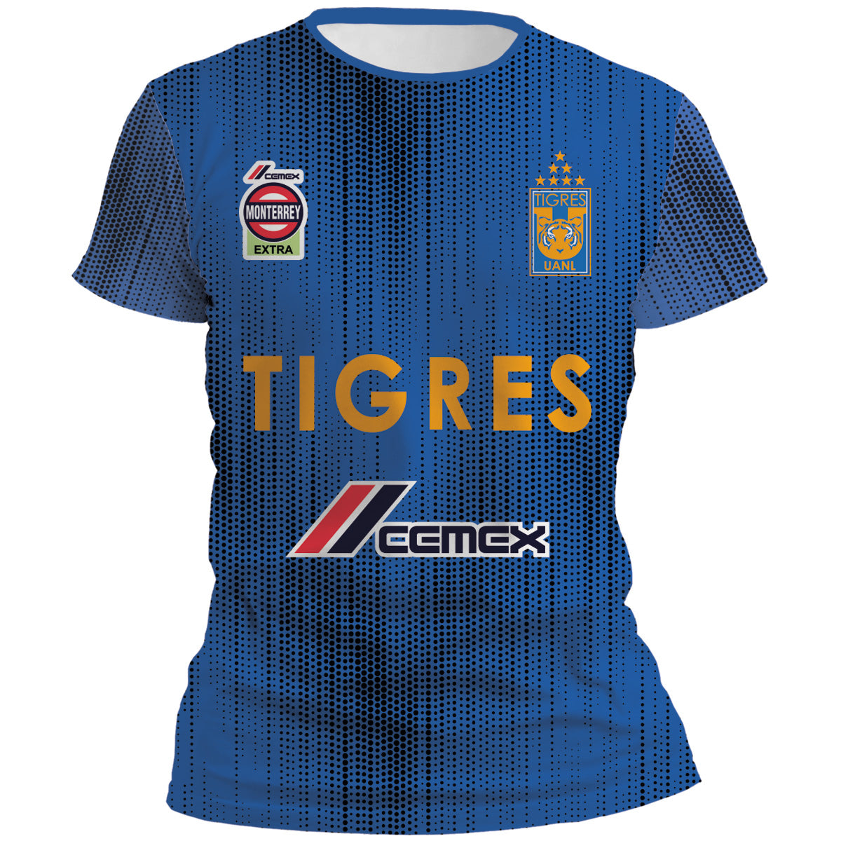 Playera tigres online azul