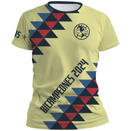 Playera America Bicampeon 24