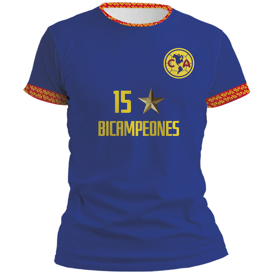 Playera America Bicampeon Visitante 24