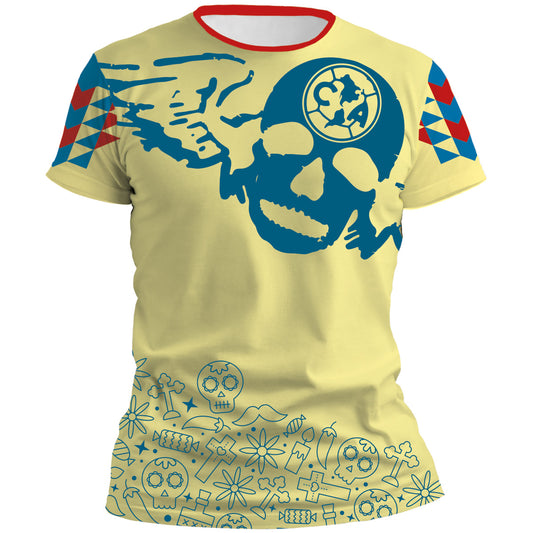 Playera America Local Dia de Muertos 24