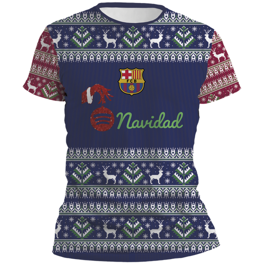 Playera Barcelona Navidad