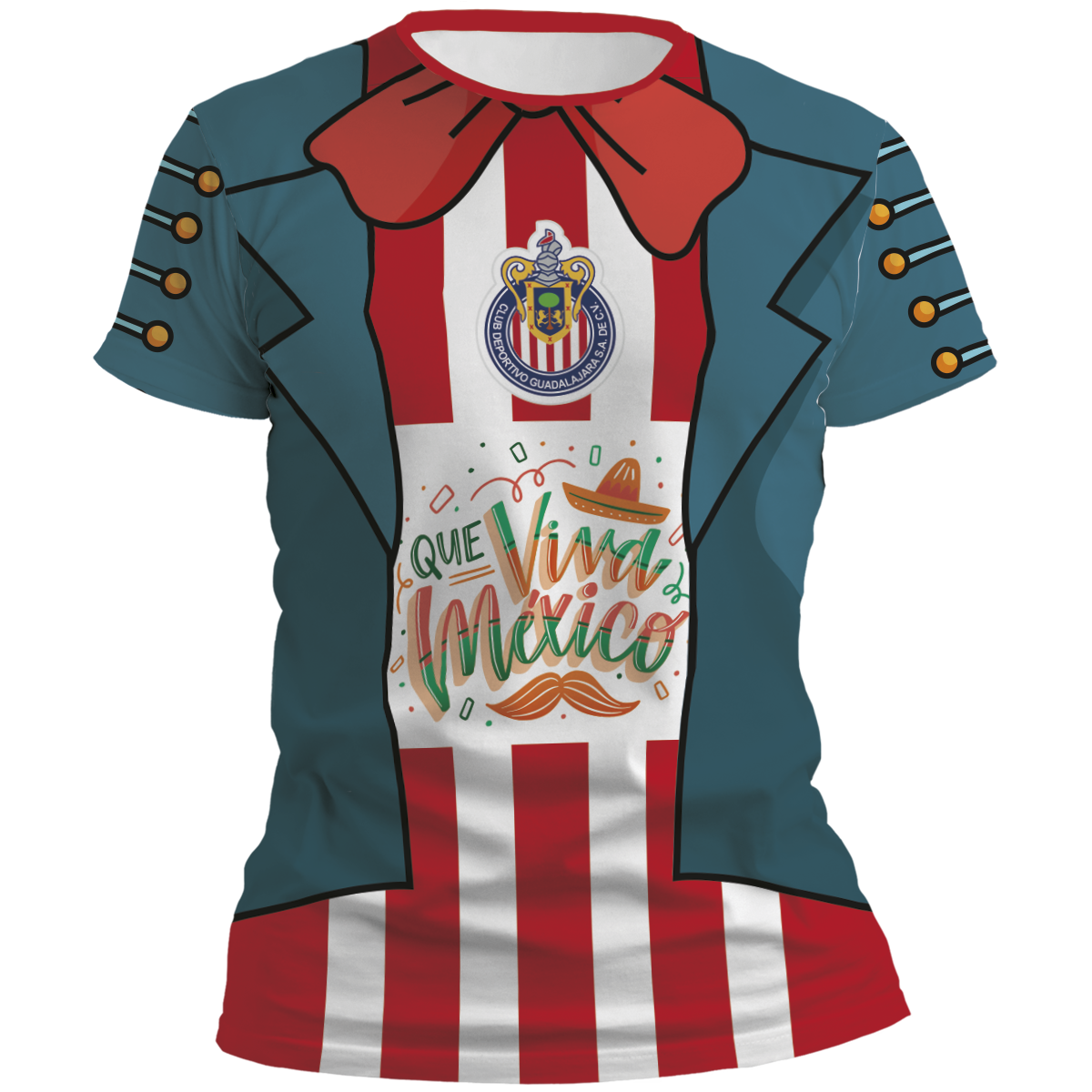 Playera Chivas Local 24 25 16 de septiembre