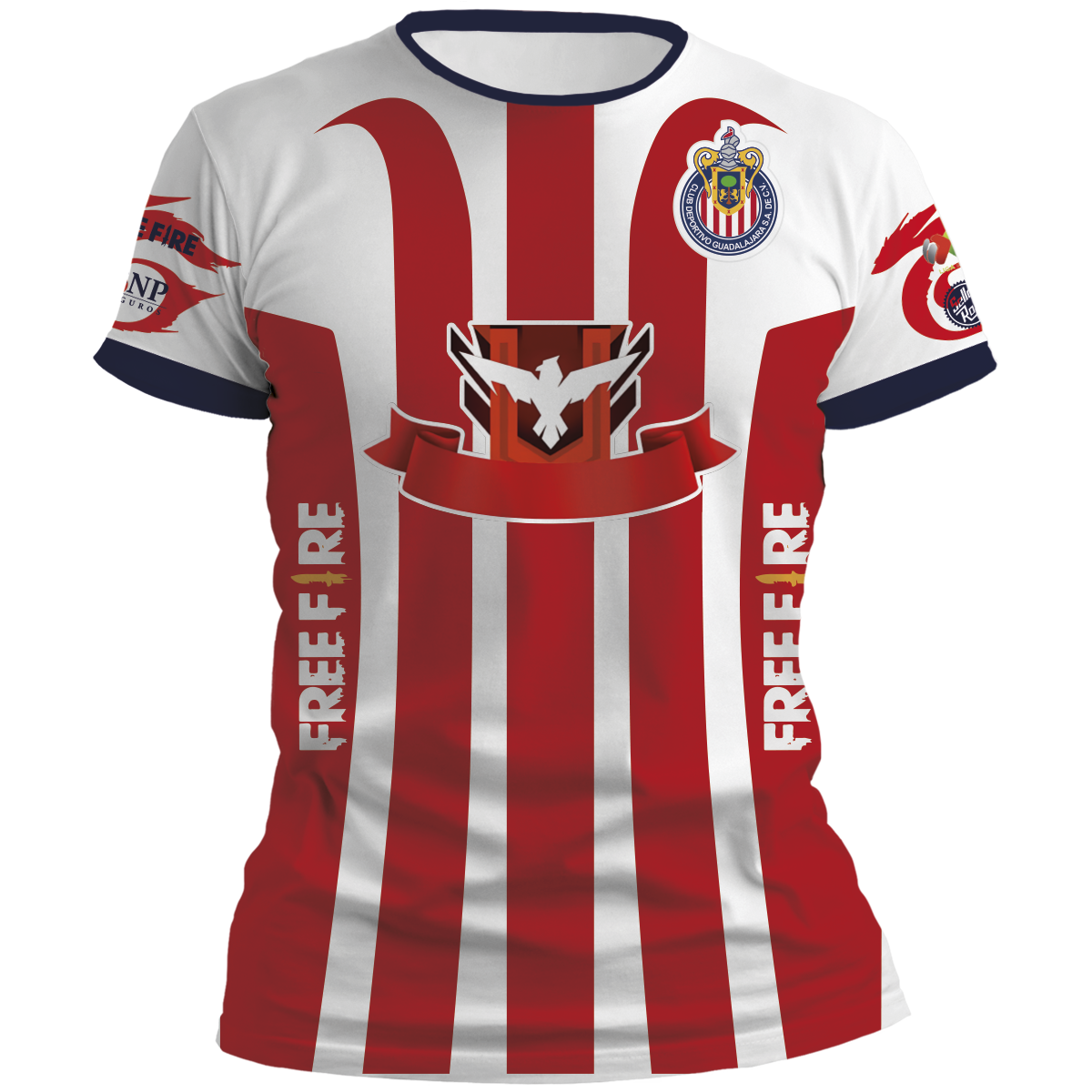 Playera Chivas Local 24 Free Fire