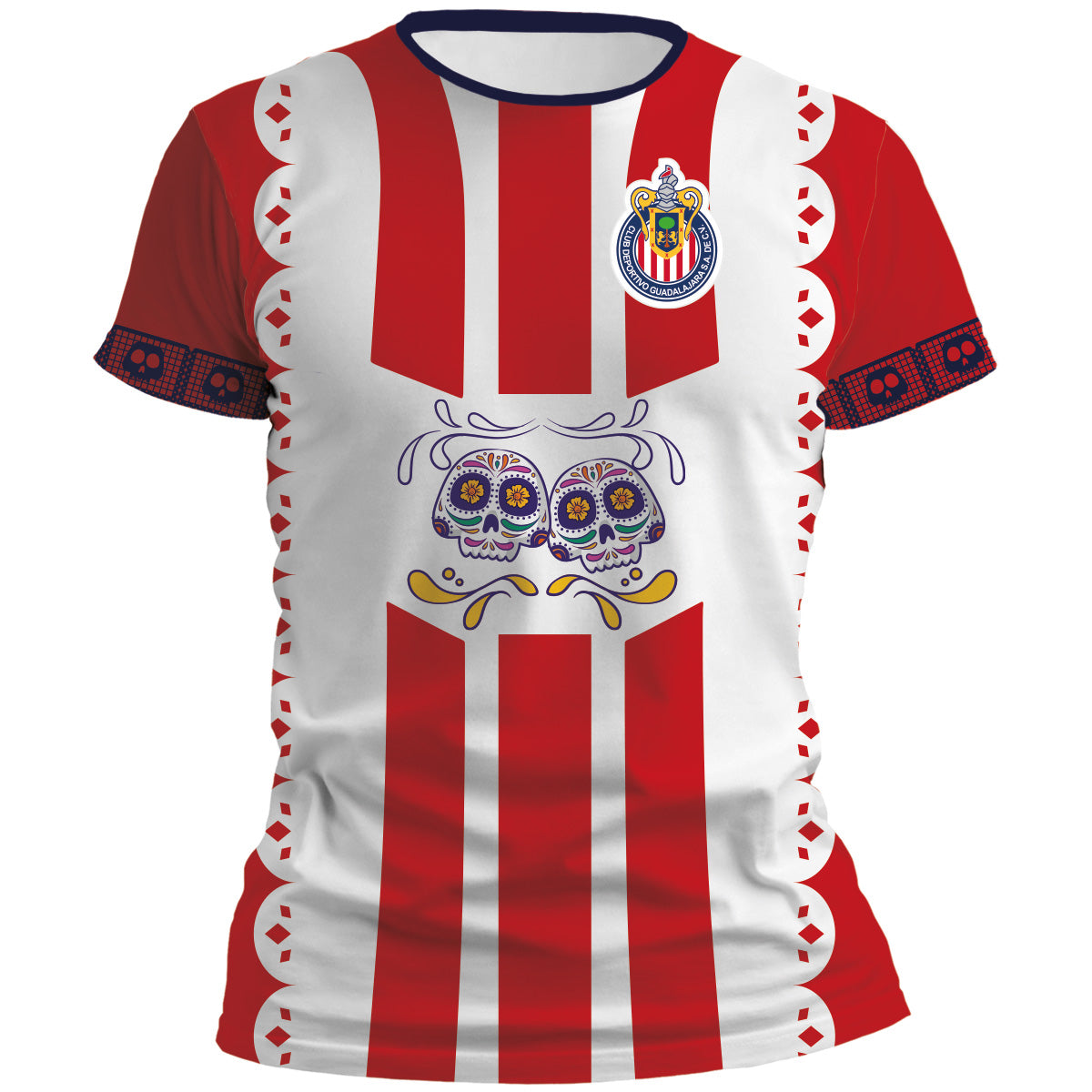 Playera Chivas Local Dia de muertos 24