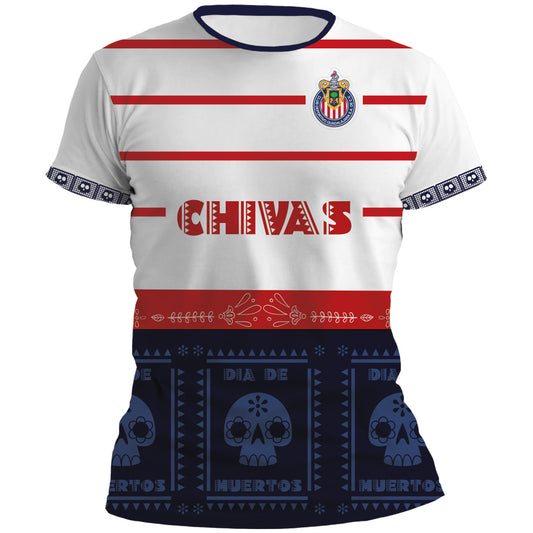 Playera Chivas Visitante 24 Dia de muertos