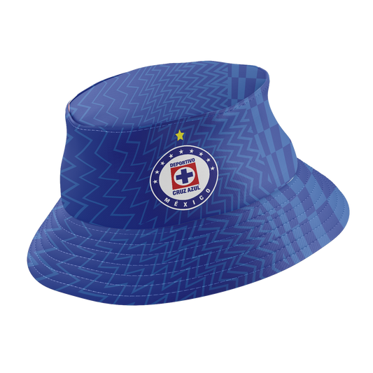 Sombrero Cruz Azul Concepto Azul