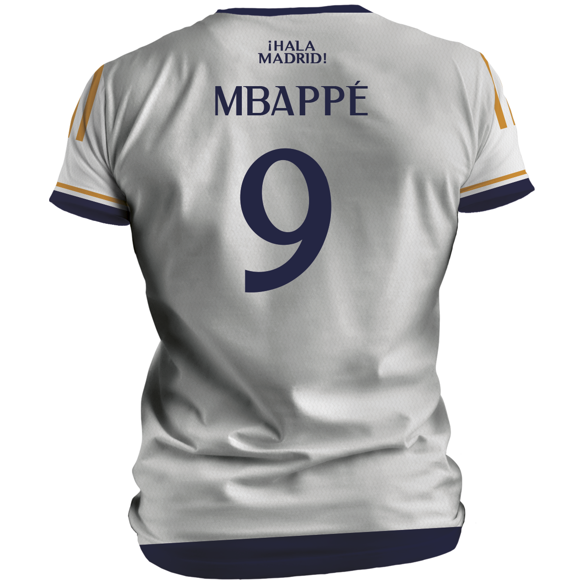 Playera Real Madrid Mbappe 24 Azul