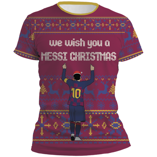 Playera Messi Christmas