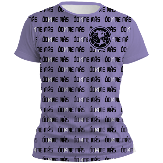 Playera America Odiame mas morada