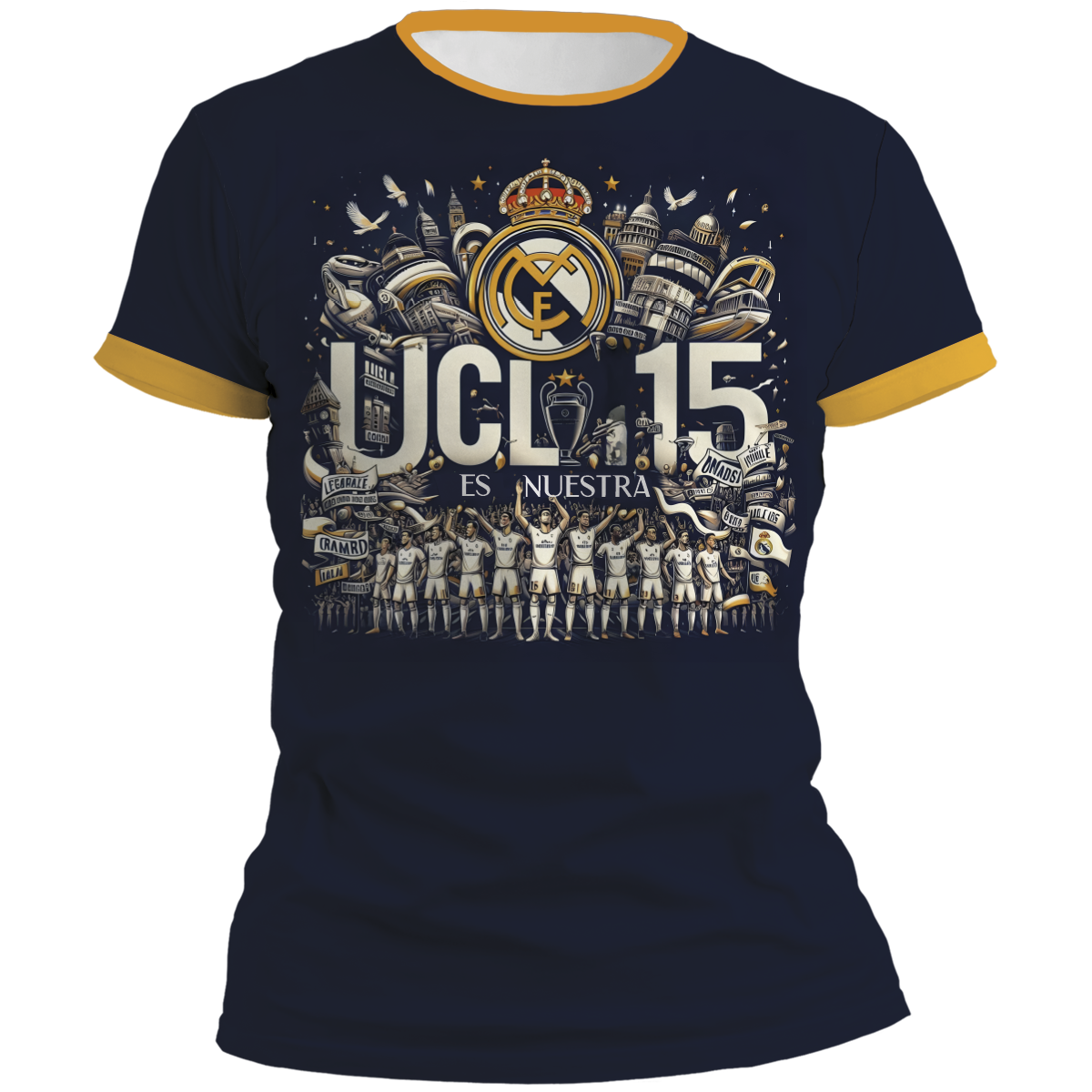 Playera Real Madrid 15 Champions