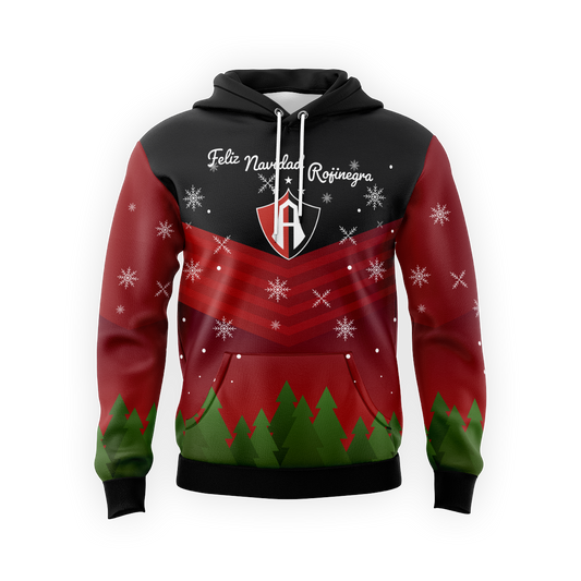 Sudadera Atlas Navidad rojinegra