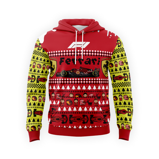 Sudadera F1 Ferrari navideño