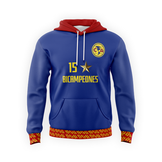 Sudaderas America Bicampeon Visitante 24