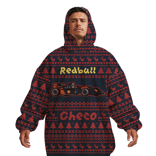 Sudaderota F1 Checo Ugly navidad