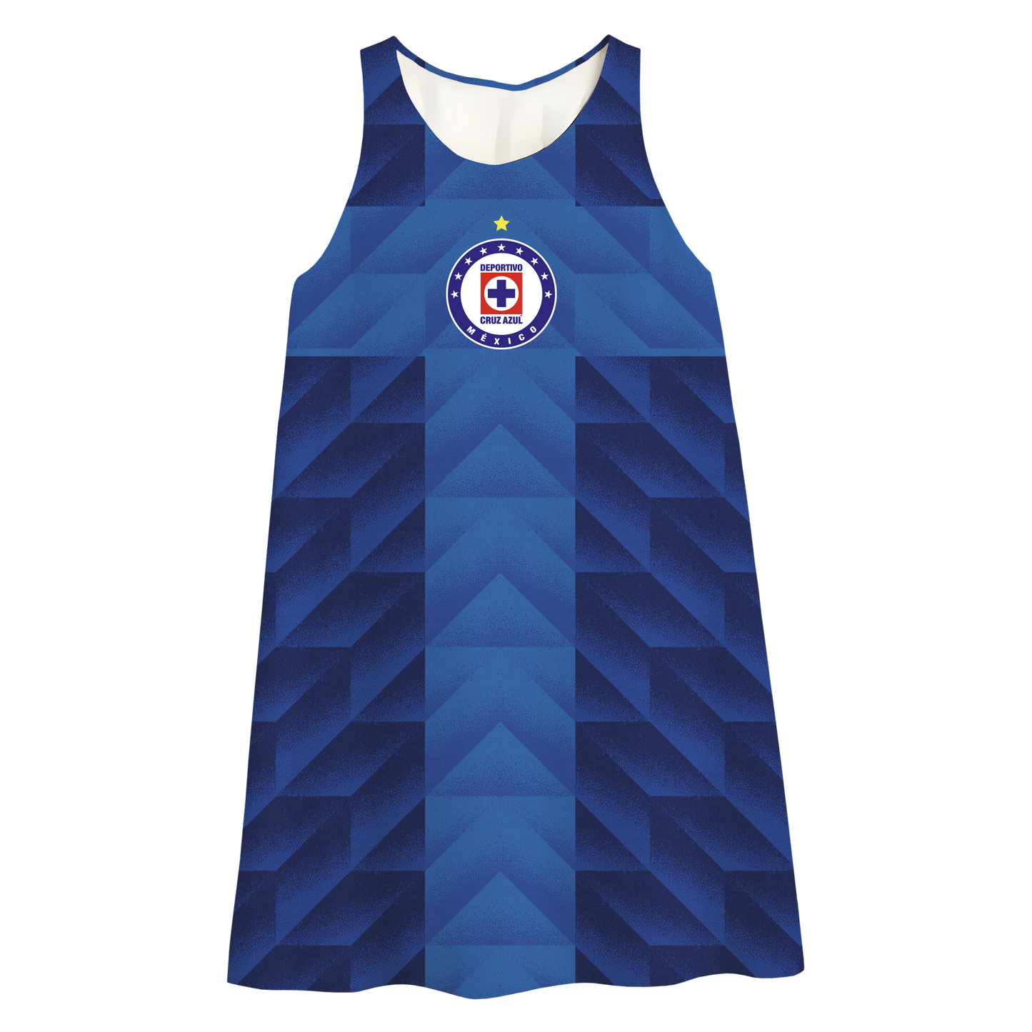 Vestido Cruz Azul Concepto Cruz