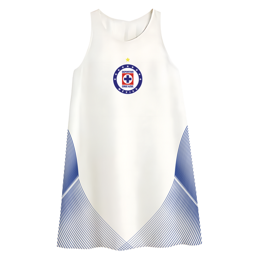 Vestido Cruz Azul visitante 22