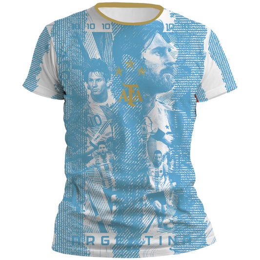 Playera Seleccion Argentina Messi Campeon 23