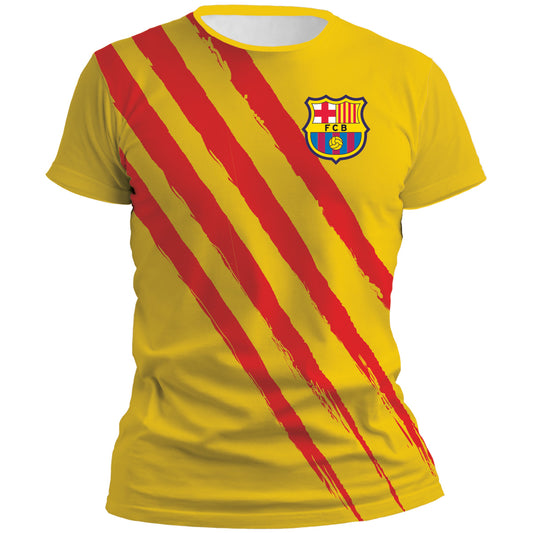 Playera Barcelona Amarilla