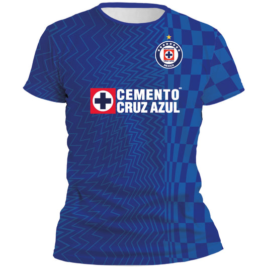 Playera Cruz Azul Concepto Azul